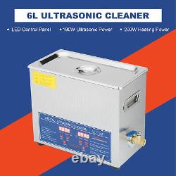 30L Ultrasonic Cleaner Cleaning Equipment Liter Industry Heated With Timer Heater