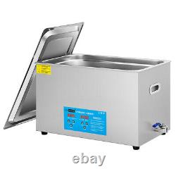 30L Ultrasonic Cleaner Cleaning Equipment Liter Industry Heated With Timer Heater