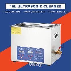 30L Ultrasonic Cleaner Cleaning Equipment Liter Industry Heated With Timer Heater