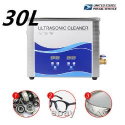30L-Ultrasonic Cleaner Cleaning Equipment Liter Industry Heated With Timer Heater