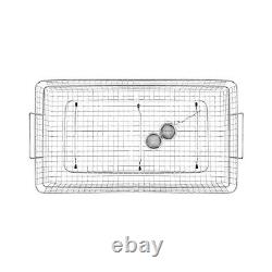 30L Ultrasonic Cleaner Ultrasonic Parts Cleaner For Carburetors Dual Frequency