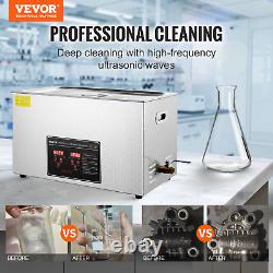 30L Ultrasonic Cleaner with Timer Heating Machine Digital Sonic Cleaner