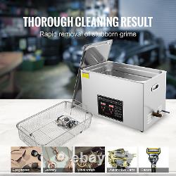 30L Ultrasonic Cleaner with Timer Heating Machine Digital Sonic Cleaner