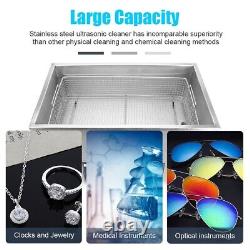 30L Upgrade Stainless Steel Digital Ultrasonic Cleaner Heated Cleaning Machine