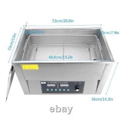 30L Upgrade Stainless Steel Digital Ultrasonic Cleaner Heated Cleaning Machine