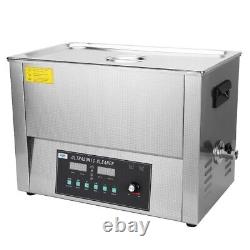 30L Upgrade Stainless Steel Digital Ultrasonic Cleaner Heated Cleaning Machine