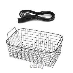 30l 380w Digital Heated Industrial Ultrasonic Cleaner WithTimer Basket