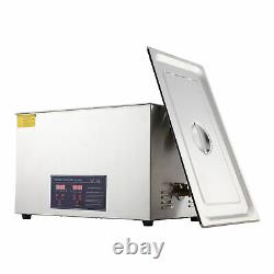 30l Qt Ultrasonic Cleaner 800W Digital Heated Industrial Parts with Timer & Heater