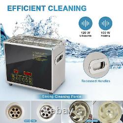 3L 120W Commercial Professional Ultrasonic Cleaner with Digital Timer and Heat