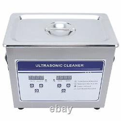 3L/3.2L Ultrasonic Cleaner Digital Display Timed Heated Clean Machine 110V NEW