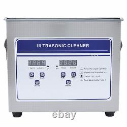 3L/3.2L Ultrasonic Cleaner Digital Display Timed Heated Clean Machine 110V NEW