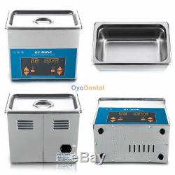 3L Digital Ultrasonic Cleaner Medical Industry Stainless Steel Heated Timer Tank