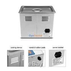 3L Digital Ultrasonic Cleaner Medical Industry Stainless Steel Heated Timer Tank