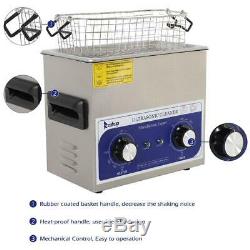 3L Stainless Steel 3 Liter Industry Heated Ultrasonic Cleaner Heater with Timer