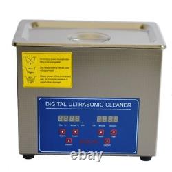 3L Stainless Steel Electric Ultrasonic Cleaner with Heater Digital Timer JPS-20A