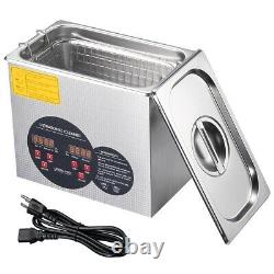 3L Stainless Steel Industry Sonic Heated Ultrasonic Cleaner Heater withTimer Tool