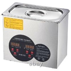 3L Stainless Steel Industry Sonic Heated Ultrasonic Cleaner Heater withTimer Tool