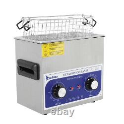 3L Stainless Steel Ultrasonic Cleaner Industry Heated Timer 40 KHz Washing Tool