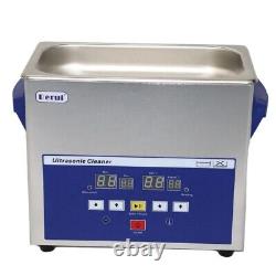 3L Timer Heated Ultrasonic Cleaner Stainless Steel DR-LQ30 Digital Control