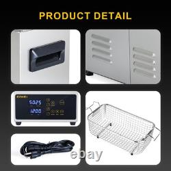 3L Ultrasonic Cleaner, One-Touch Cleaning, Heating, Dual-Frequency, Sweep Fre
