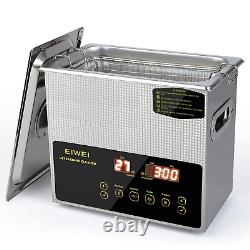 3L Ultrasonic Cleaner Stainless Steel Industry Heated Heater Jewelry with Timer