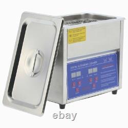 3l Commercial Ultrasonic Cleaner Industrial Heating Jewelry Glasses with Timer