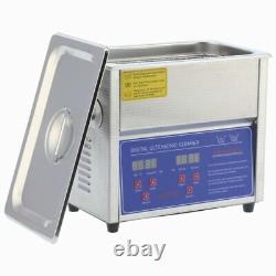 3l Commercial Ultrasonic Cleaner Industrial Heating Jewelry Glasses with Timer