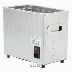 3l Professional Commercial Ultrasonic Cleaner with Timer Heated Cleaning Usa