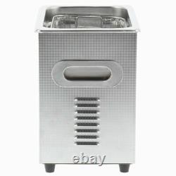 3l Professional Commercial Ultrasonic Cleaner with Timer Heated Cleaning Usa