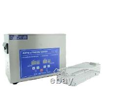 4.5 L Ultrasonic Cleaner S30d 180w Heated 300w 80 Degrees With Basket In