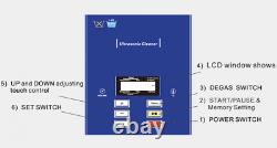 4.5L Ultrasonic dental equipment Cleaner machine with Degas heated for denture