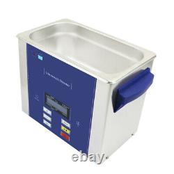 4 L Ultrasonic Cleaner for Dental Cleaning Tools glasses Timer Heated