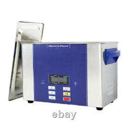 4 L Ultrasonic Cleaner for Dental Tools jewellry PCB CD with degas heated timer