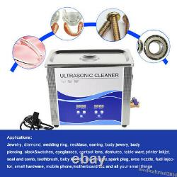 40KHz 30L Stainless Steel 600W Digital Ultrasonic Cleaner Cleaning Heating Tank