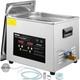 40kHz 15L Upgraded Ultrasonic Cleaner 600W Heater 360W Ultrasonic withHeater Timer