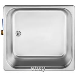 40kHz 15L Upgraded Ultrasonic Cleaner 600W Heater 360W Ultrasonic withHeater Timer