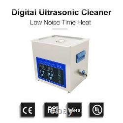 40khz Ultrasonic Cleaner Bath 2.0L Digital Ultrasound Sonic Cleaner Timer Heat