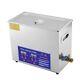 6.5/10L Ultrasonic Cleaner With Timer Heating Machine Digital Display Cleaner US