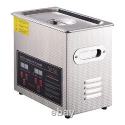 6.5L Digital Ultrasonic Cleaner Professional Cleaner with Digital Timer & heater