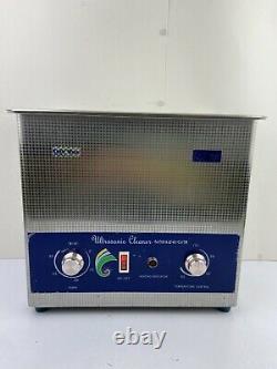 6.5L Knob Control Ultrasonic Cleaner Sonic Wave Heated Timer Model DSD150A2Q