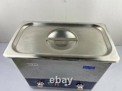 6.5L Knob Control Ultrasonic Cleaner Sonic Wave Heated Timer Model DSD150A2Q