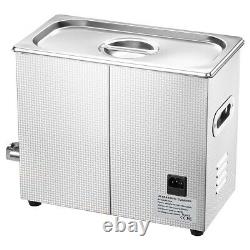 6L 400W Ultrasonic Cleaner Cleaning Equipment Industry Heated With Timer Heater