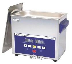 6L Ultrasonic Bath Dental Cleaner Machine Timer Heated LED Display DR-LQ60 180W