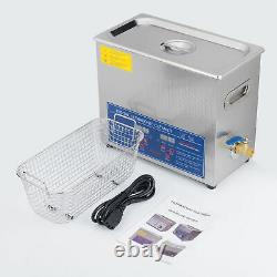 6L Ultrasonic Cleaner Cleaning Equipment Liter Industry Heated With Timer Digital