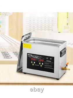 6L Upgraded Ultrasonic Cleaner (400W Heater, 180W Ultrasonic) Professional