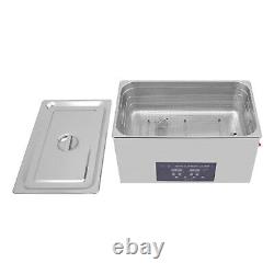 8 Gal Ultrasonic Cleaner Digital Timer Heater Degas Temp Dual Frequency 28/40Khz