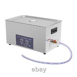 8 Gal Ultrasonic Cleaner Digital Timer Heater Degas Temp Dual Frequency 28/40Khz