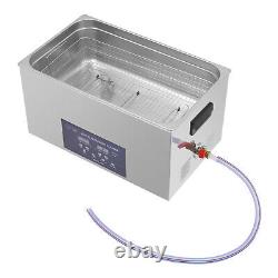 8 Gal Ultrasonic Cleaner Digital Timer Heater Degas Temp Dual Frequency 28/40Khz