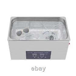 8 Gal Ultrasonic Cleaner Digital Timer Heater Degas Temp Dual Frequency 28/40Khz