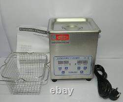 AG Precision' Digital Ultrasonic Cleaner with Heater & Timer 2 Ltr Capacity